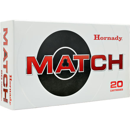 308 Winchester 178 Grain Boat Tail Hollow Point Custom Match 20 Rounds