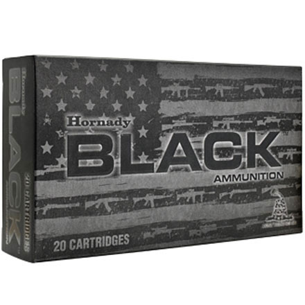 Hornady Black 223 Remington 62 Grain Full Metal Jacket 20 Rounds