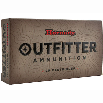 Hornady Outfitter 257 Weatherby Magnum 90 Grain CX 20 Rounds