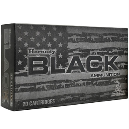 6mm Creedmoor 105 Grain Boat Tail Hollow Point Black 20 Rounds