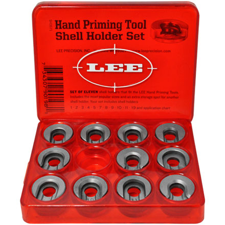 Lee Precision Hand Priming Tool Shell Holder Set of 11 Shellholders 90198 NEW 