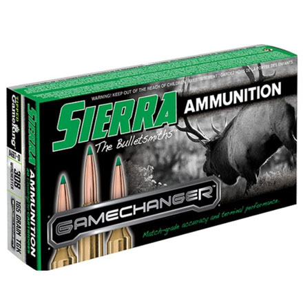 Sierra Game Changer 308 Winchester 165 Grain Tipped GameKing 20 Rounds