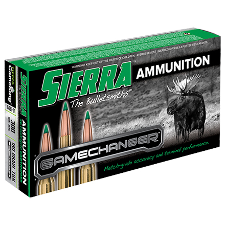 Sierra Game Changer 300 Winchester Magnum 180 Grain Tipped GameKing 20 Rounds
