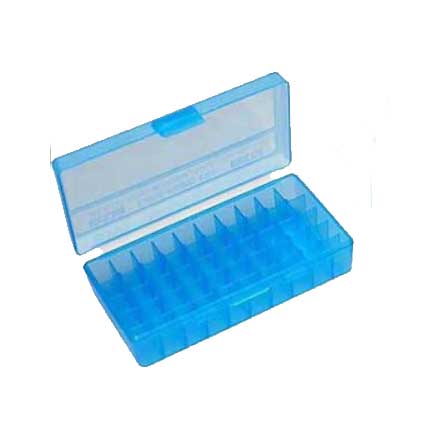 Dark Earth Ammo Rack with 8  P50-9m-24 Clear Blue Ammo Boxes