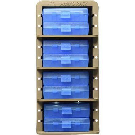 8-Ammo Boxes MTM AR9M Ammo Rack for Pistol Calibers