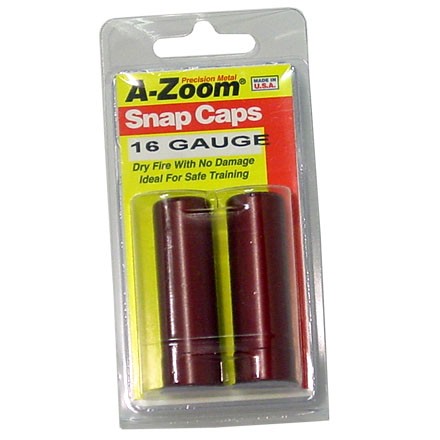A-Zoom 16 Gauge Metal Snap Caps (2 Pack)