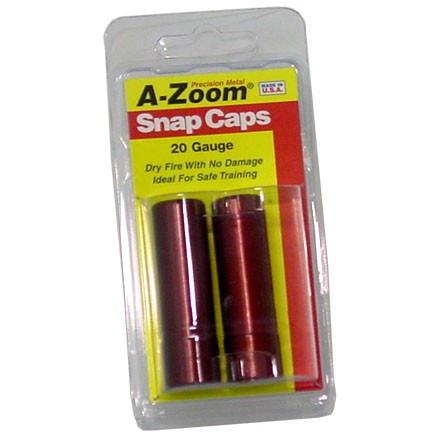 A-Zoom  Precision Metal Snap Caps for 20 guage # 12213   New! 