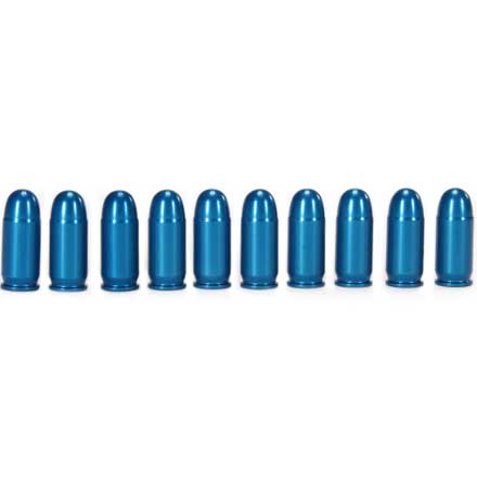 Dummy Rounds Pistol 10 Count from Azoom Blue 223 Caliber Rifle Snap Caps 