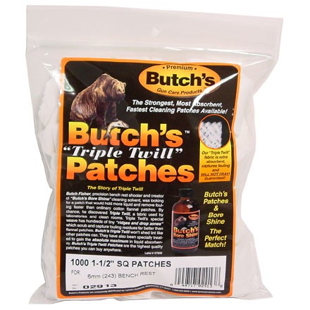 Butch's Triple Twill Cleaning Patch 1-1/2