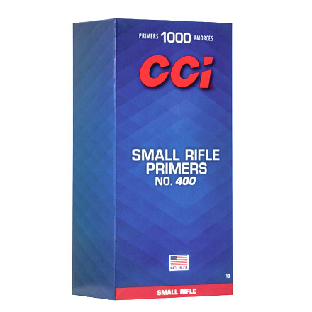 CCI Small Rifle Primers | CCI #400 Primers | Midsouth Shooters