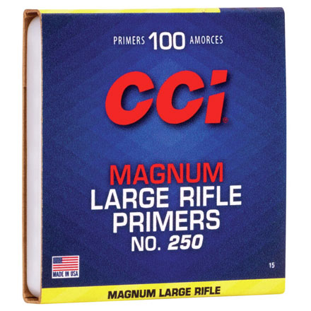 #250 Magnum Large Rifle Primer (1000 Count)