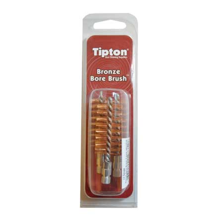 10 Gauge Bronze Bristle Bore Brush 3 Pack 5-16/27" Thread