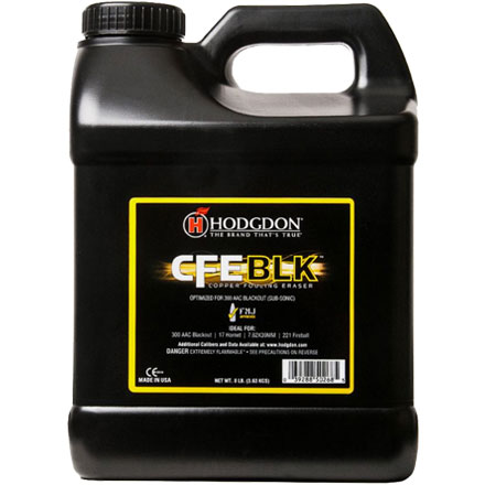 Hodgdon CFE BLK Smokeless Powder 8 Lb by Hodgdon