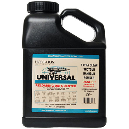Hodgdon Universal Clays Smokeless Powder 4 Lb