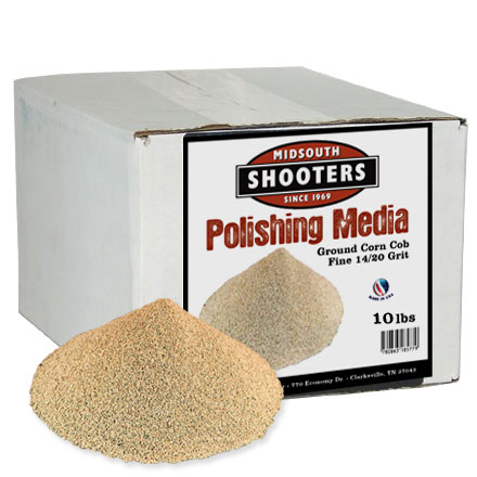 Untreated Corncob Media 14/20 Fine Grit 10 Lbs by Midsouth Reloading