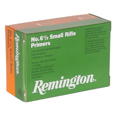 6 1/2 Small Rifle Primer (1000 Count) by Remington