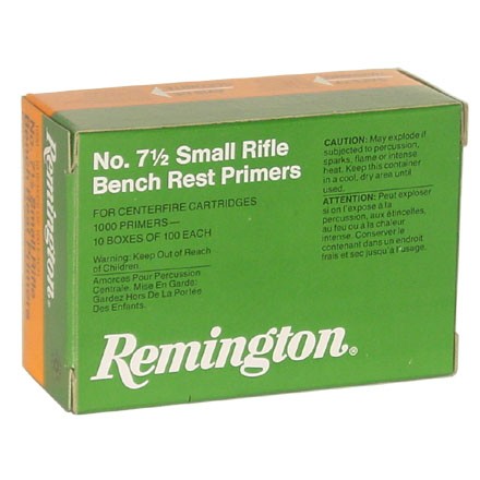 7 1/2 Bench Rest Small Rifle Primer (1000 Count)