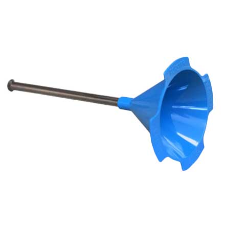 Powder Funnel with 5-1/4" Long Drop Tube