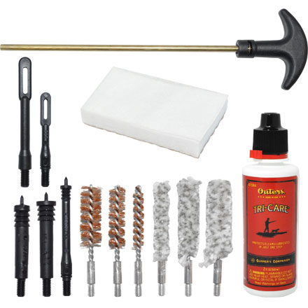 Outers Universal Pistol Cleaning Kit 22-45 Caliber