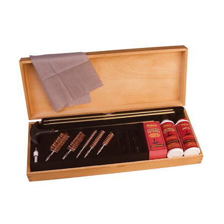 Outers Deluxe Universal Cleaning Kit With Wood Case