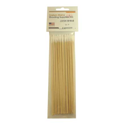 6" Double Ended Cotton Tipped Cleaning Swabs 20 Count