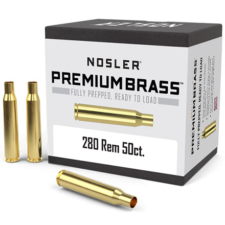 280 Remington Premium Unprimed Rifle Brass 50 Count