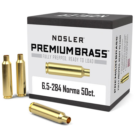6.5-284 Norma Unprimed Rifle Brass 50 Count