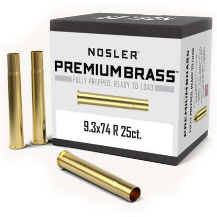9.3x62 Mauser Premium Unprimed Rifle Brass 25 Count