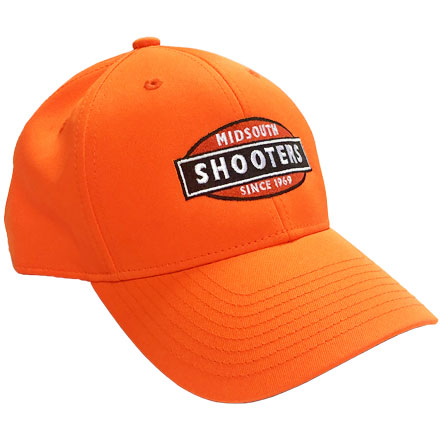 Blaze Orange Structured Hat With Midsouth Logo