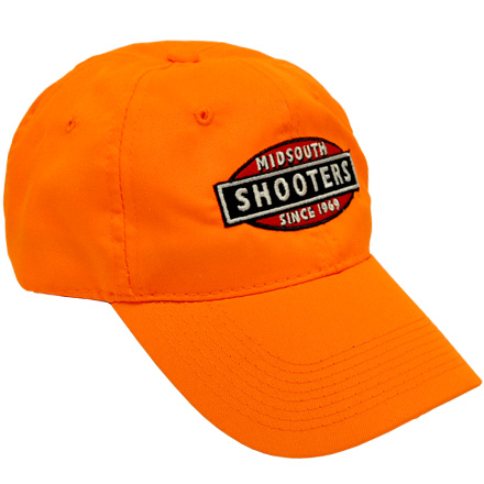 Blaze Orange Unstructured Hat With Midsouth Logo