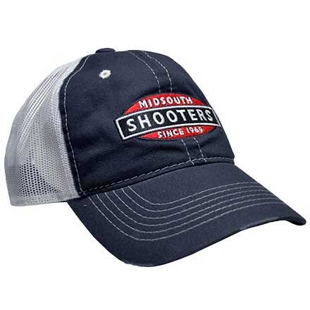 Midsouth Shooters Traditional Hat Navy With White Mesh Back