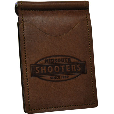 Midsouth Shooters Brown Full Grain Leather Wallet
