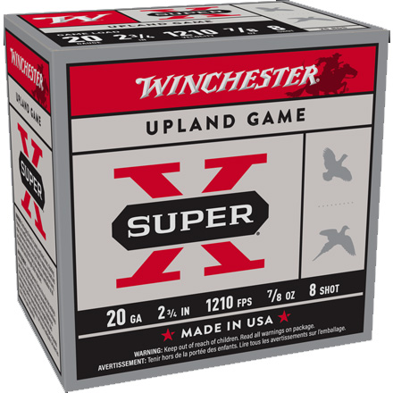 Winchester Super-X Upland Game Load 20 Gauge 2-3/4