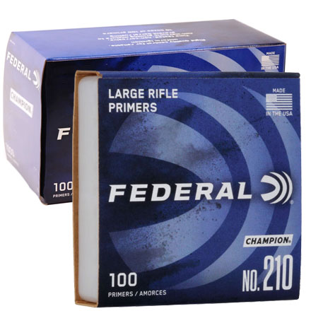 Large Rifle Primer #210 (1000 Count) by Federal