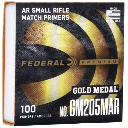 Gold Medal AR Match Small Rifle Primer #GM205MAR 1000 Count
