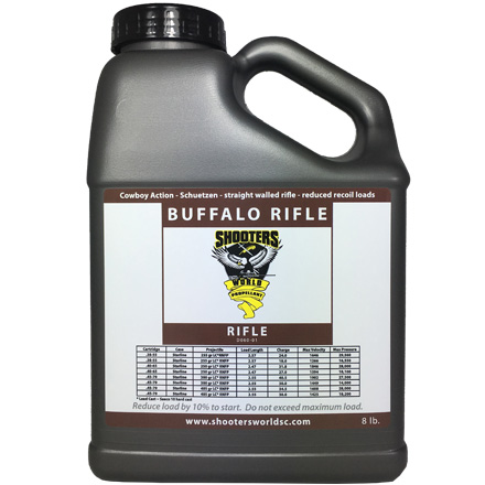 Shooters World Buffalo Rifle Powder In Stock Now For Sale Near Me Online Buy Cheap| Reviews| Reloading Data| Burn Rate| Coupon|