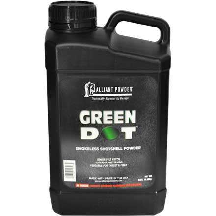 Alliant Green Dot Smokeless Shotshell Powder 4 Lb by Alliant Powder
