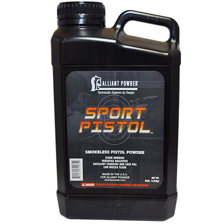 Alliant Sport Pistol Smokeless Powder 4 Lb by Alliant Powder