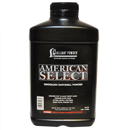 Alliant American Select Smokeless Powder 8 Lb