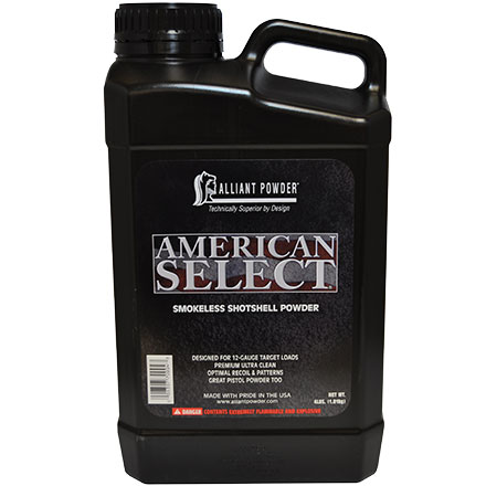 Alliant American Select Smokeless Powder 4 Lb