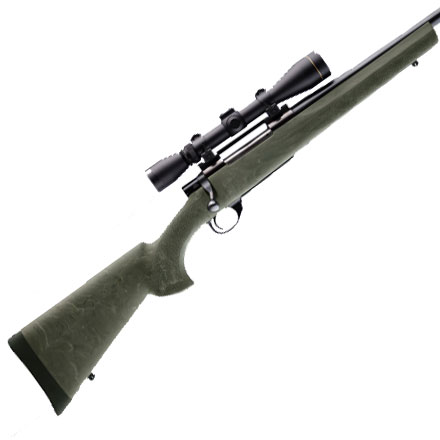Weatherby/Howa 1500 Long Act Standard Barrel Full Length Bed Block Ghillie Green Finish