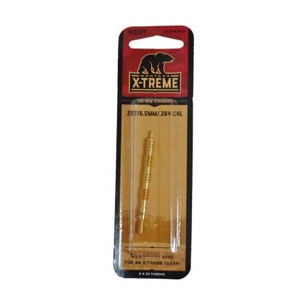 6.5mm-257/264 Caliber Brass Cleaning Jag 8/32" Thread