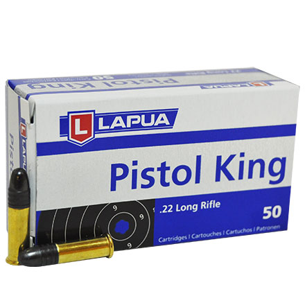 Lapua  Pistol King  22 LR  50 Round Box
