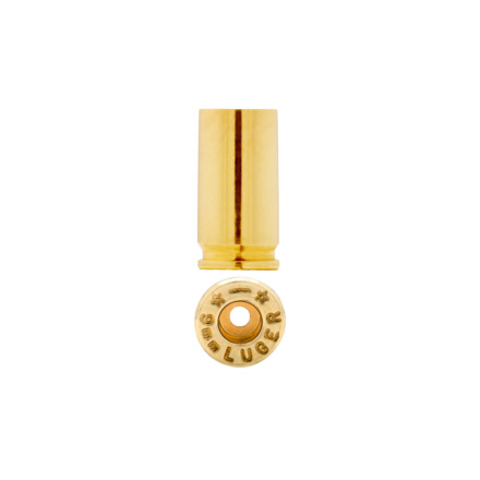 9mm Unprimed Pistol Brass 500 Count