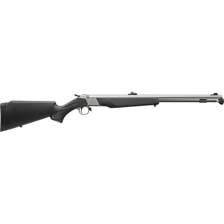 Wolf V2 50 Cal Muzzleloader 24 Inch 1:28 Twist SS Barrel Black Synthetic Stock 3-9x32 Scope