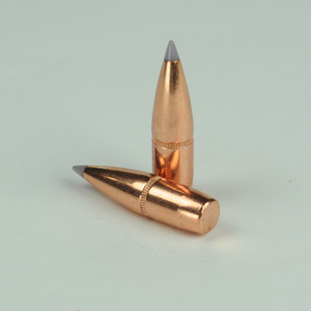 30 Caliber .308 Diameter 165 Grain Poly Tipped Boat Tail With Cannelure 100 Count (Blemished)