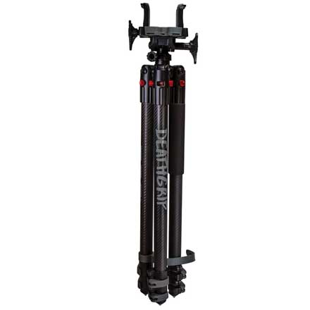 Death Grip Clamping Carbon Fiber Tripod Up to 72" Black