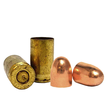 380 Loader Pack (250 Count 380 ACP Once Fired Brass & 250 Count 100 Grain Hornady FMJ Bullets)