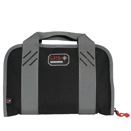 Double "Compact Pistol" Case with Mag Storage & Dump Cup Black