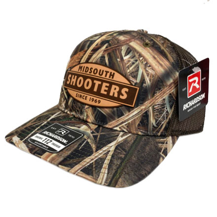 Richardson 842 Camo Structured Trucker Caps With Vintage Midsouth Logos
